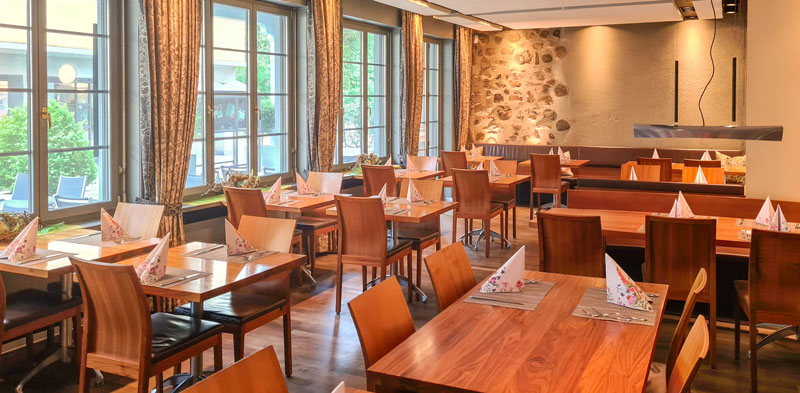 Gaststube im Hotel zum goldenen Kopf